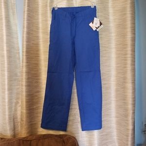 Royle blue scrub pants